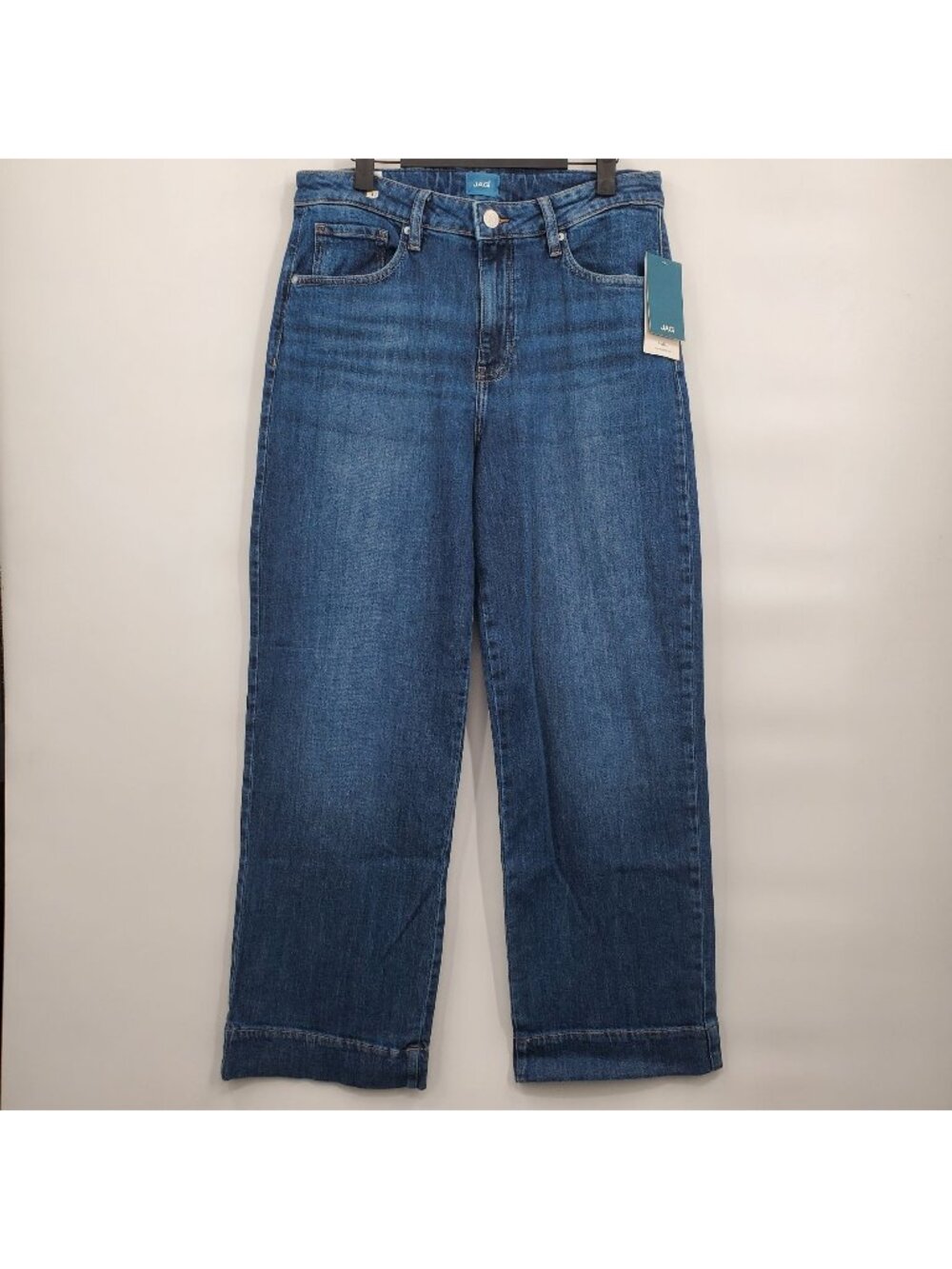 Jag Sophia High Rise Wide Leg Jeans Denim Pants Women Size 10 NWT Baggy